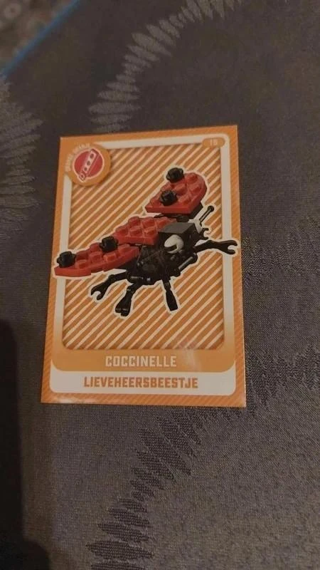Lego / Verzamelkaart / Lieveheersbeestje
